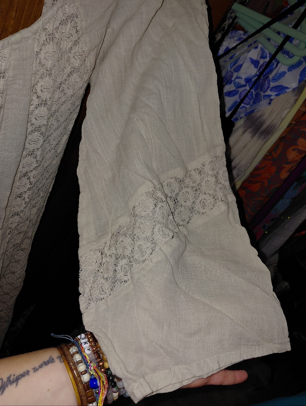Free People Starlight Maxi Dress in Morning Oat - Picture 10 of 16